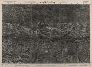 Mangara / this mosaic compiled by N.Z. Aerial Mapping Ltd. for Lands and Survey Dept., N.Z.