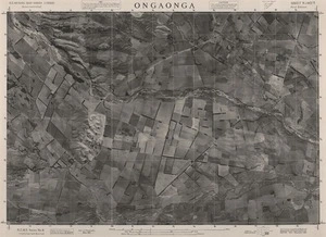 Ongaonga / this mosaic compiled by N.Z. Aerial Mapping Ltd. for Lands and Survey Dept., N.Z.