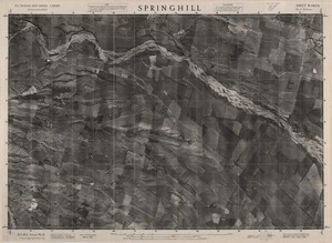 Springhill / this mosaic compiled by N.Z. Aerial Mapping Ltd. for Lands and Survey Dept., N.Z.
