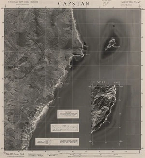 Capstan / this mosaic compiled by N.Z. Aerial Mapping Ltd. for Lands and Survey Dept., N.Z.