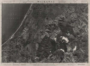 Waikanae this mosaic compiled by N.Z. Aerial Mapping Ltd. for Lands and Survey Dept., N.Z.