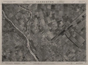 Ashburton / this mosaic compiled by N.Z. Aerial Mapping Ltd. for Lands and Survey Dept., N.Z.