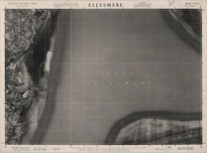 Ellesmere / this mosaic compiled by N.Z. Aerial Mapping Ltd. for Lands and Survey Dept., N.Z.