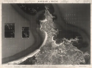 Karikari & Matai / this mosaic compiled by N.Z. Aerial Mapping Ltd. for Lands and Survey Dept., N.Z.
