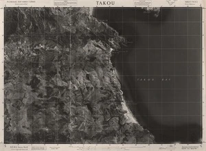 Takou / this mosaic compiled by N.Z. Aerial Mapping Ltd. for Lands and Survey Dept., N.Z.