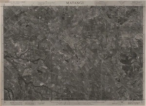 Matangi / this map was compiled by N.Z. Aerial Mapping Ltd. for Lands & Survey Dept., N.Z.