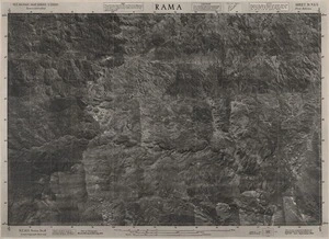 Rama / this mosaic compiled by N.Z. Aerial Mapping Ltd. for Lands and Survey Dept., N.Z.