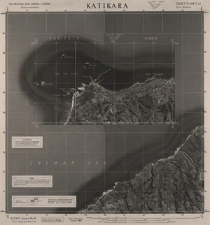Katikara / this mosaic compiled by N.Z. Aerial Mapping Ltd. for Lands and Survey Dept. N.Z.