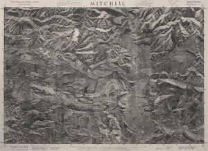 Mitchell / this mosaic compiled by N.Z. Aerial Mapping Ltd. for Lands and Survey Dept., N.Z.
