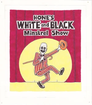 Hone's White and Black Minstrel Show. October 2010