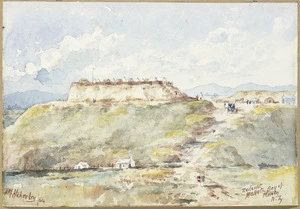 Atcherley, Henry Mount Langton :Redoubt, Maketu, Bay of Plenty, N.Z. [18]64