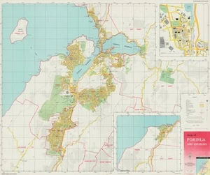 Map of Porirua and environs.