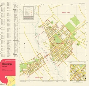 Map of Ashburton