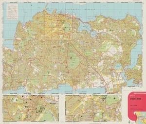 Map of Auckland.