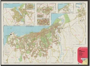 Map of New Plymouth, Oakura, Inglewood, Waitara