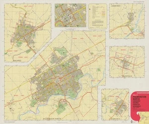 Map of Palmerston North, Ashhurst, Feilding, Pahiatua, Woodville.
