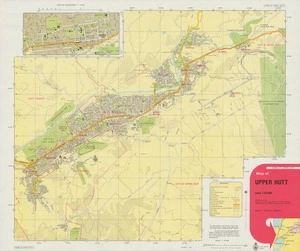 Map of Upper Hutt.