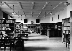 Massey College library interior
