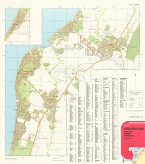 Map of Paraparaumu, Waikanae, Raumati, Paekakariki.