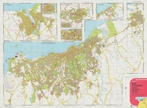 Map of New Plymouth, Oakura, Inglewood,  Waitara