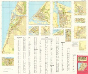 Street map of Greymouth, Hokitika, Westport, Reefton, Runanga, Carters Beach, Ross.