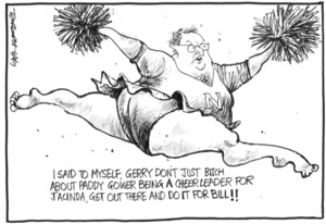 Gerry Brownlee is the cheerleader for the National Party