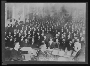 Delegates attending the Unity Congress in Wellington - Photograph taken by Joseph Zachariah