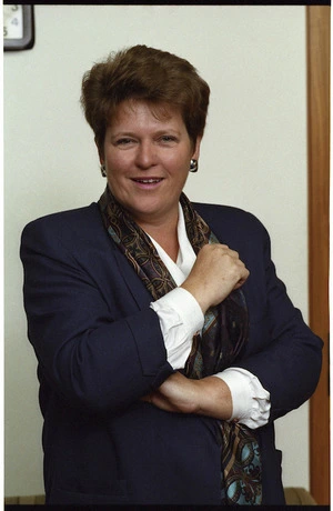 Jenny Shipley, National Party Member of Parliament - Photograph taken by Phil Reid