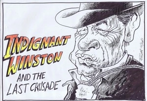 Indignant Winston and the Last Crusade