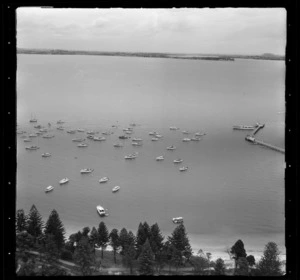 BMA harbour trip flotilla on Waitemata Harbour, Auckland