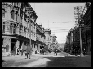 Customhouse Quay and Willis Street, Wellington