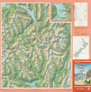 Map of Milford Track.