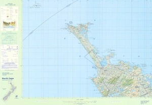 North Cape : New Zealand aeronautical chart 1:250 000.