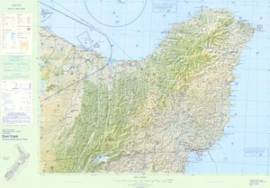 East Cape : New Zealand aeronautical chart 1:250 000.