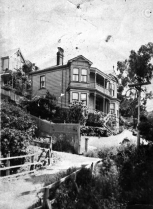 Home of Edward and Annie Bull at 1 Frandi Street, Thorndon, Wellington