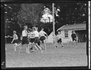 School sports day, Dargaville Domain