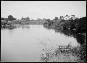 Waikato River at Hamilton, circa 1905-1910