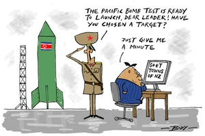 North Korea's Pacific bomb test