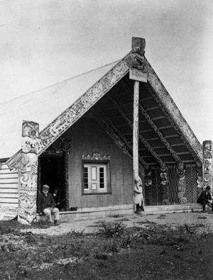 Te Tokanganui-A-Noho meeting house at Te Kuiti