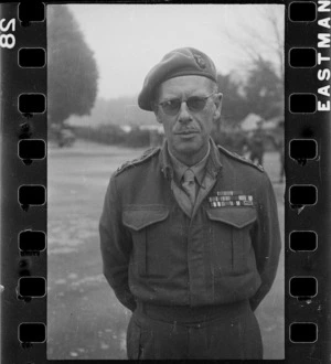 Brigadier Keith Lindsay Stewart in Florence during World War II