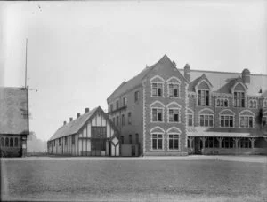 Christ's College, building exterior, Christchurch