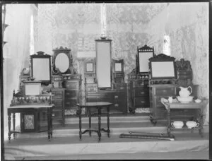 Display of dressing tables and other furniture, Christchurch