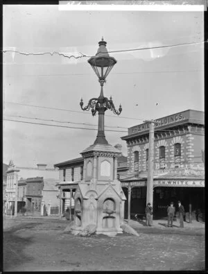 Watt fountain in the Avenue, Whanganui.