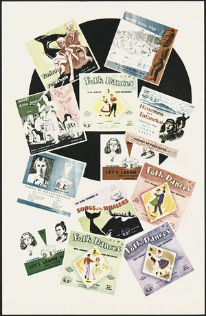 Advertising pamphlet - Kiwi Gramophone Records