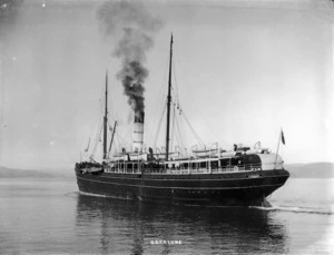 Steamship Talune - Photograph taken by David James Aldersley