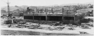 Classroom blocks under construction at Bishop Viard College, Porirua