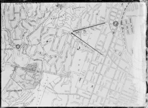 Map of Kelburn, Wellington