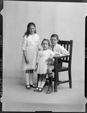 Three children of the White family