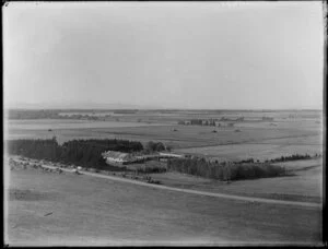 Livestock saleyards, [Christchurch?]