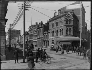 Bank of New Zealand corner, Hereford Street, Christchurch